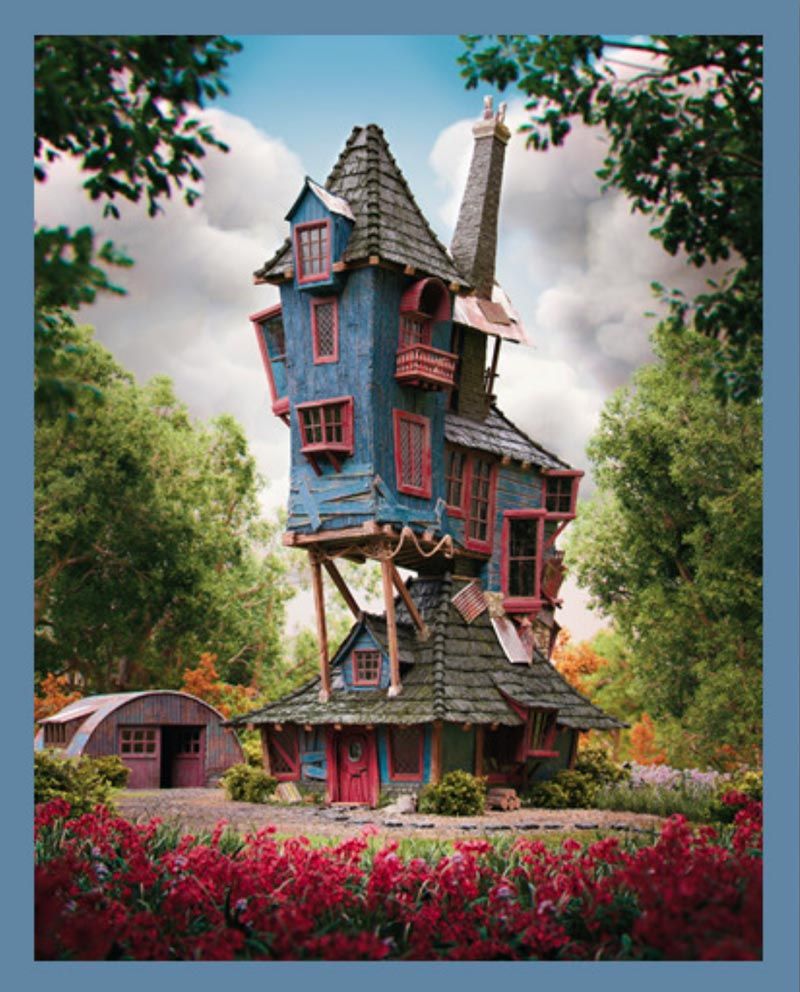 The Burrow Weasley Family Home Puzzle