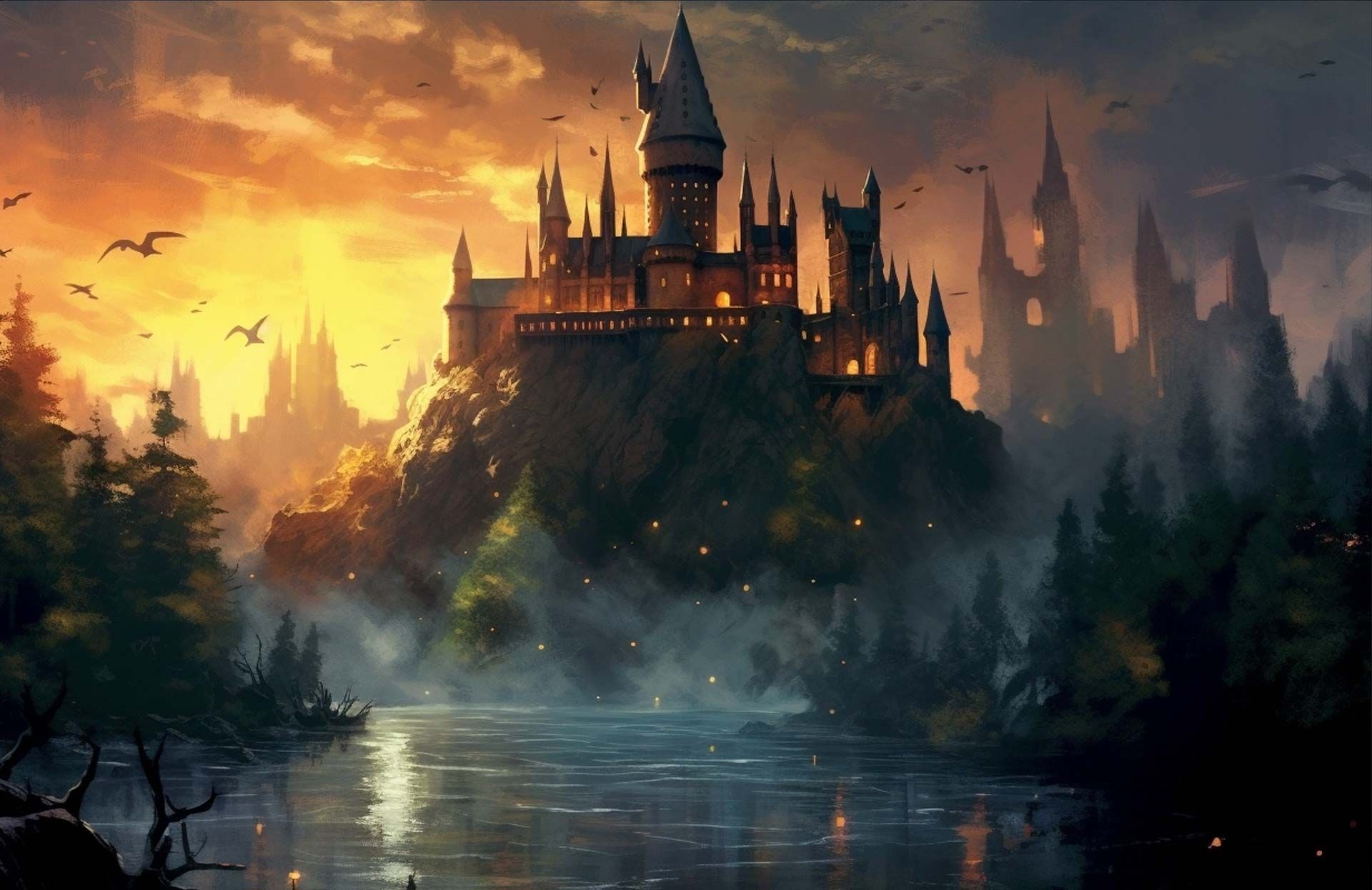 Fight Emerges at Hogwarts