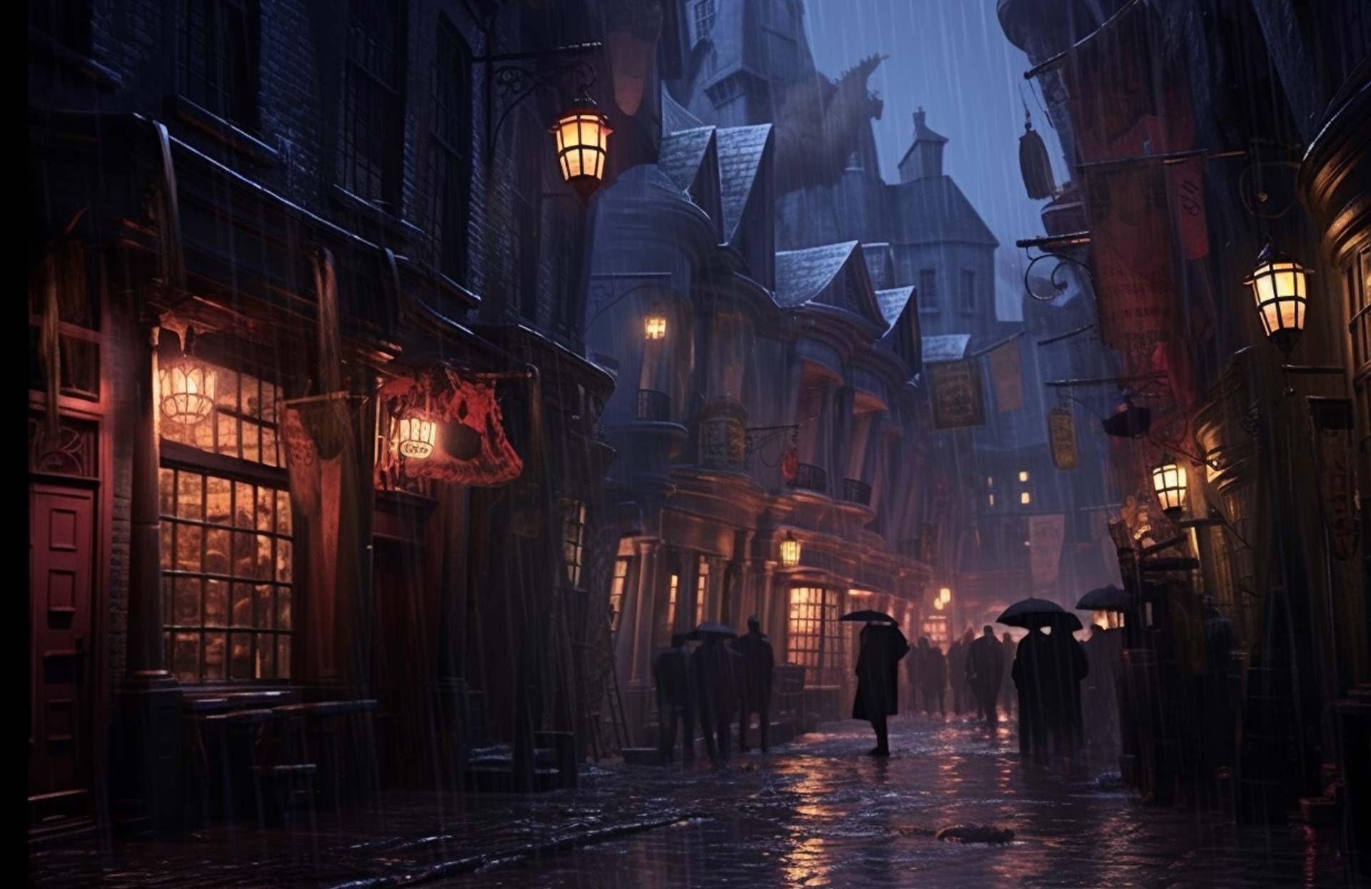 Muggle Family of 5 Dead Near Diagon Alley