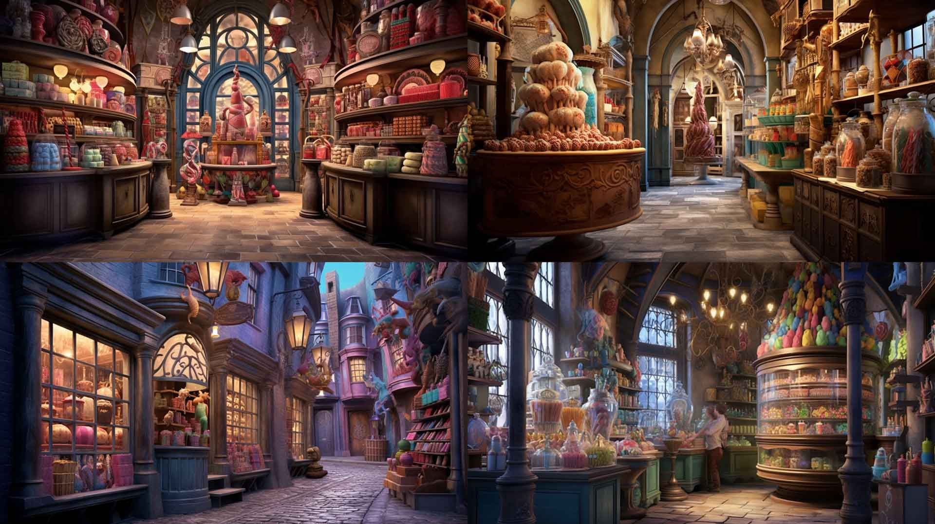 Sweet Shoppe in Diagon Alley